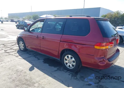 2004 Honda Odyssey Ex-L z USA, uszkodzony, nr VIN 5FNRL18004B035525